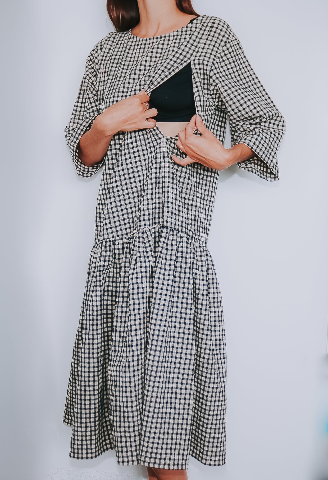 The Mira Nursing Dress